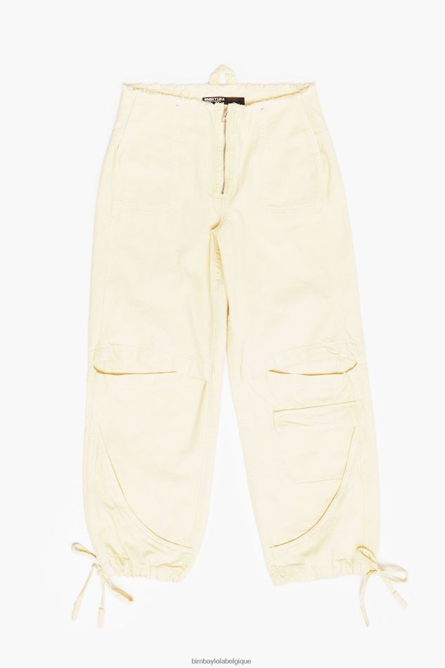 vêtements Bimba Y Lola jean couleur cargo beurre HV4486541