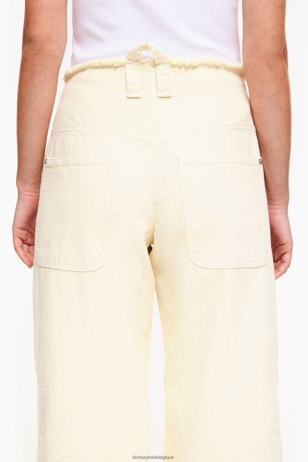 vêtements Bimba Y Lola jean couleur cargo beurre HV4486541