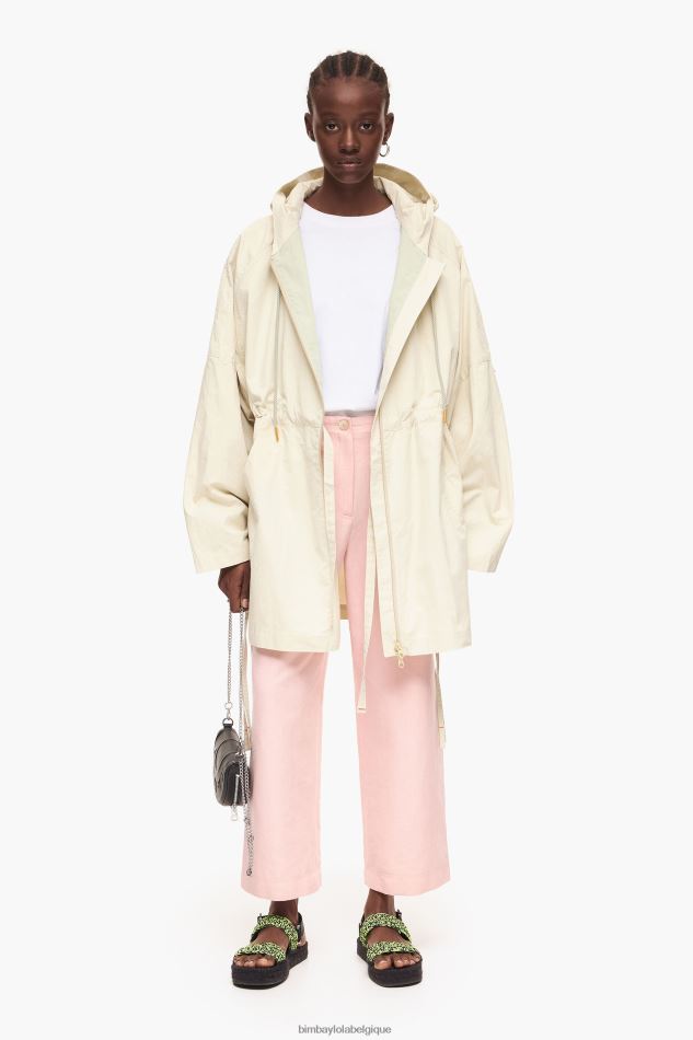 vêtements Bimba Y Lola pantalon en lin léger rose HV4486395