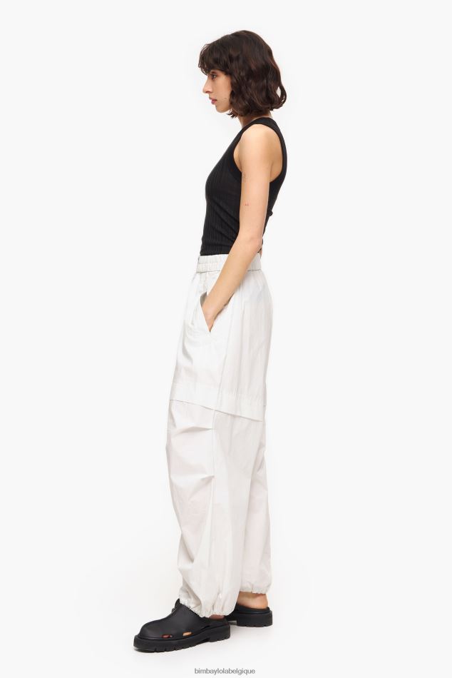 vêtements Bimba Y Lola pantalon parachute léger gris HV4486421