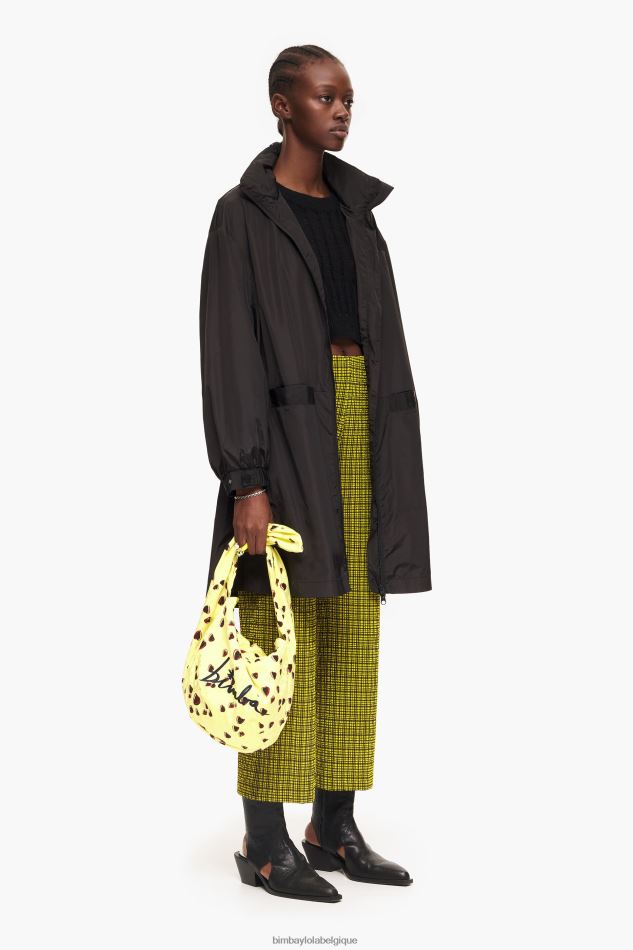 vêtements Bimba Y Lola pantalon vichy jaune HV4486435