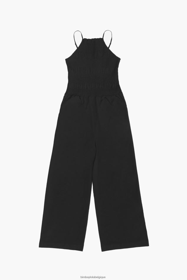vêtements Bimba Y Lola combinaison maxi fluide noir HV4486218