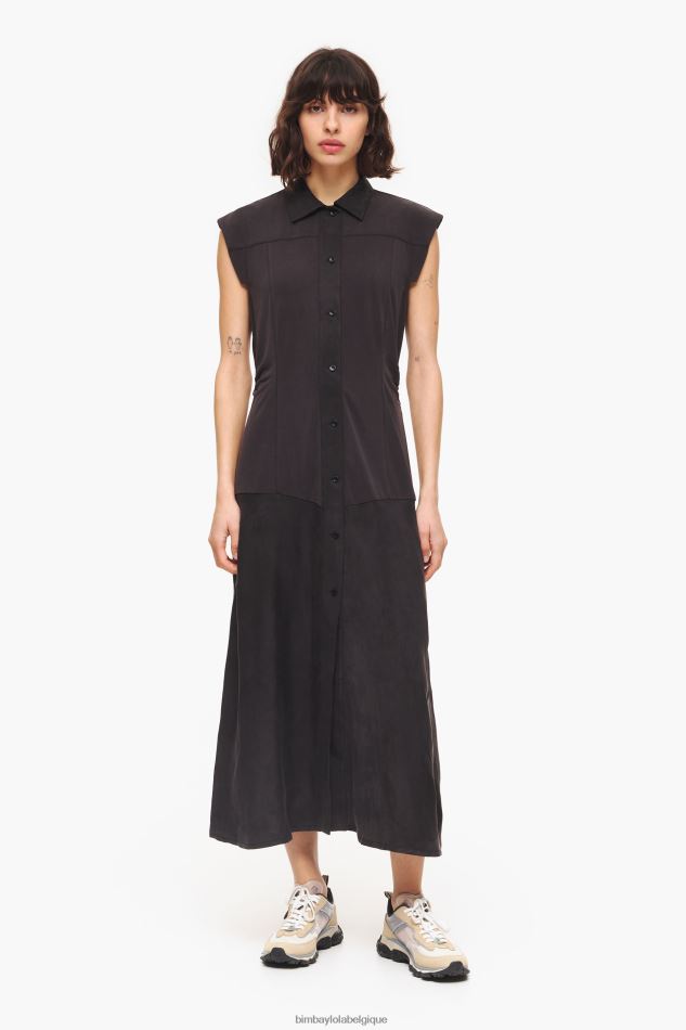 vêtements Bimba Y Lola longue robe noir HV4486227