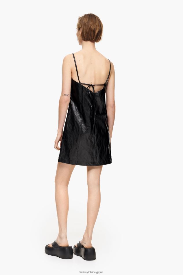 vêtements Bimba Y Lola mini robe trapèze noir HV4486241