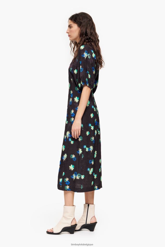 vêtements Bimba Y Lola robe fluide à fleurs vaporisateur HV4486233