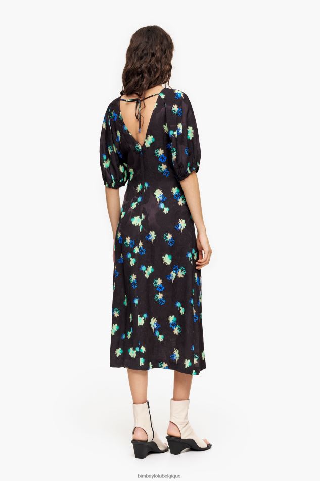 vêtements Bimba Y Lola robe fluide à fleurs vaporisateur HV4486233