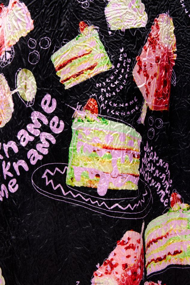 vêtements Bimba Y Lola robe à imprimé texturé photo de surnom HV4486200