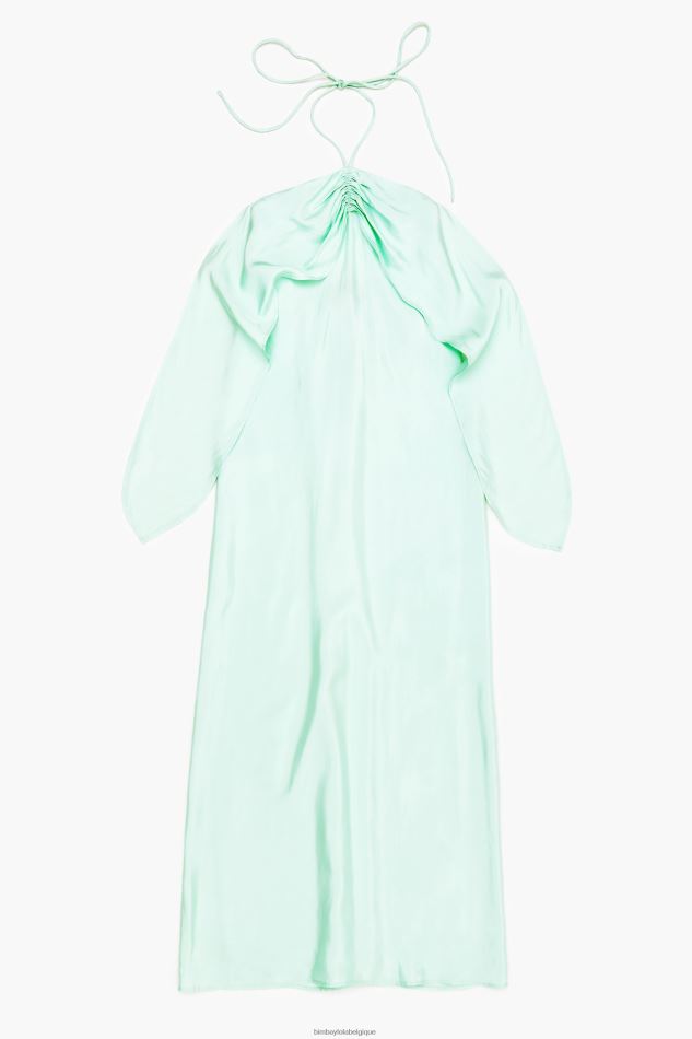 vêtements Bimba Y Lola robe menthe verte HV4486184