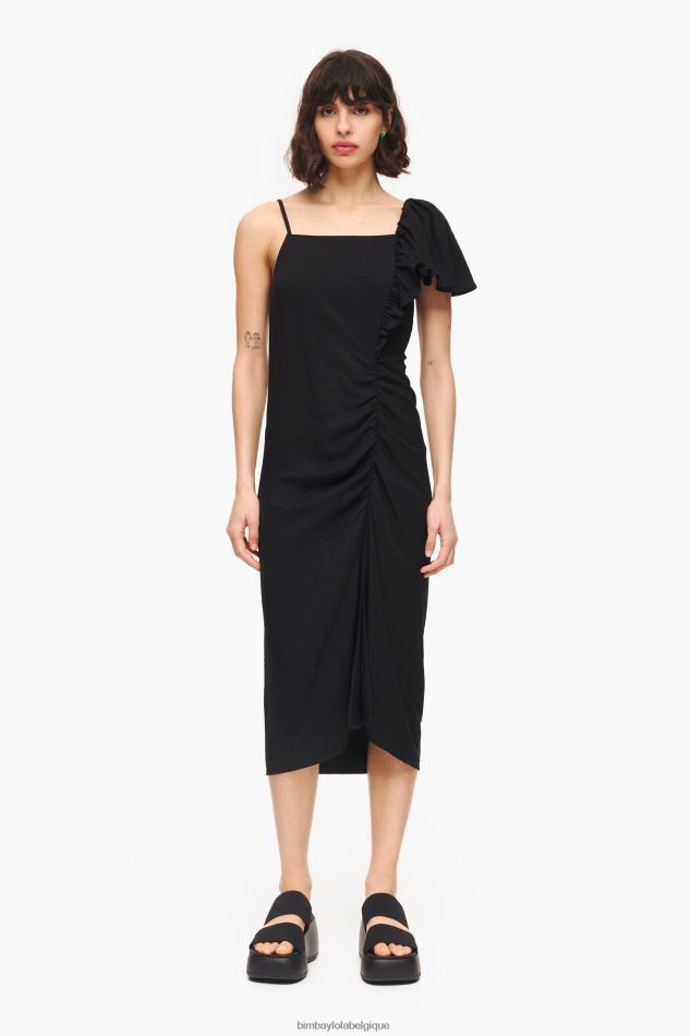 vêtements Bimba Y Lola robe mi-longue noir HV4486239