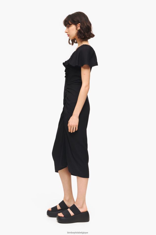 vêtements Bimba Y Lola robe mi-longue noir HV4486239