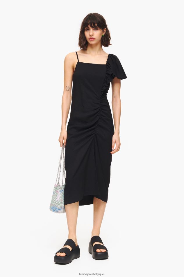 vêtements Bimba Y Lola robe mi-longue noir HV4486239