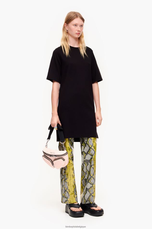 vêtements Bimba Y Lola robe ponte di roma noir HV4486206