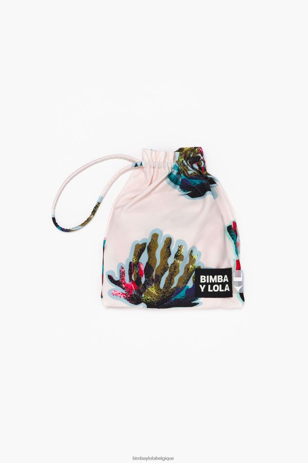 vêtements Bimba Y Lola bikini imprimé corail blanc HV4486879