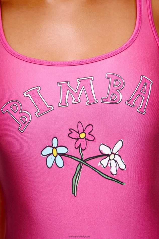vêtements Bimba Y Lola maillot de bain à fleurs rose HV4486886