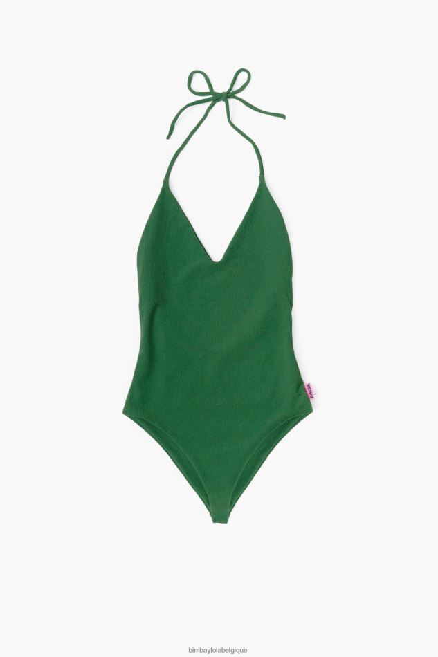 vêtements Bimba Y Lola maillot de bain texturé forêt verte HV4486889