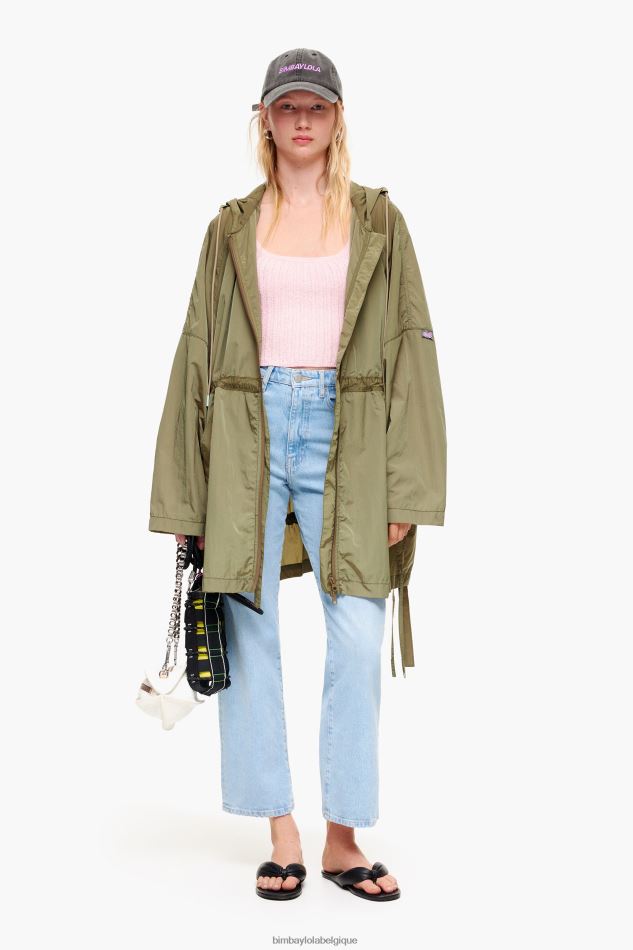 vêtements Bimba Y Lola haut ajusté à nervures rose HV4486314