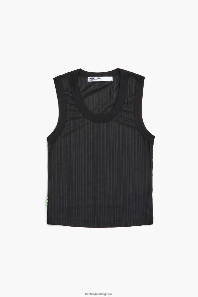 vêtements Bimba Y Lola haut ajusté noir HV4486248