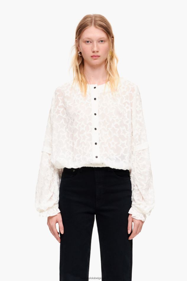 vêtements Bimba Y Lola blouse courte en jacquard étoile HV4486340