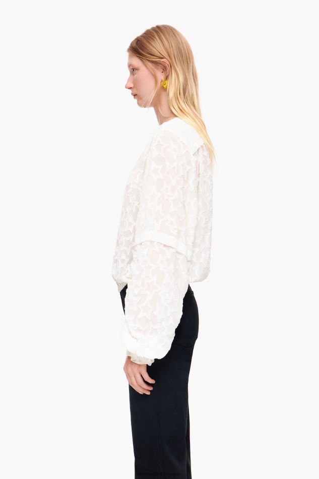 vêtements Bimba Y Lola blouse courte en jacquard étoile HV4486340