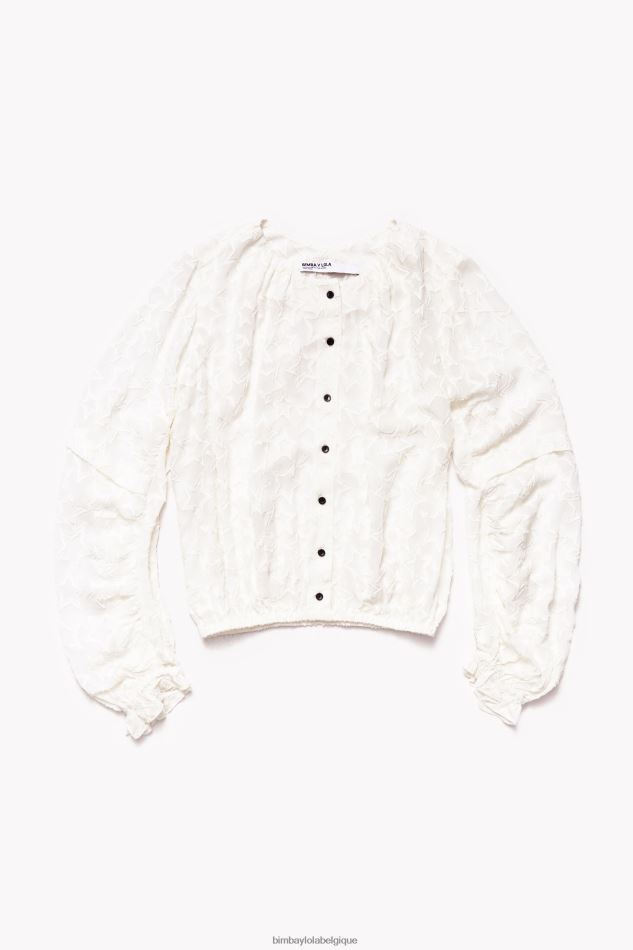 vêtements Bimba Y Lola blouse courte en jacquard étoile HV4486340