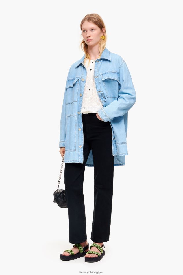 vêtements Bimba Y Lola blouse courte en jacquard étoile HV4486340