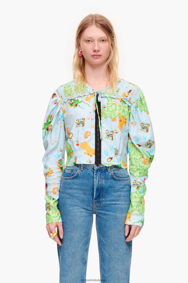 vêtements Bimba Y Lola blouse game vigo tondu HV4486344