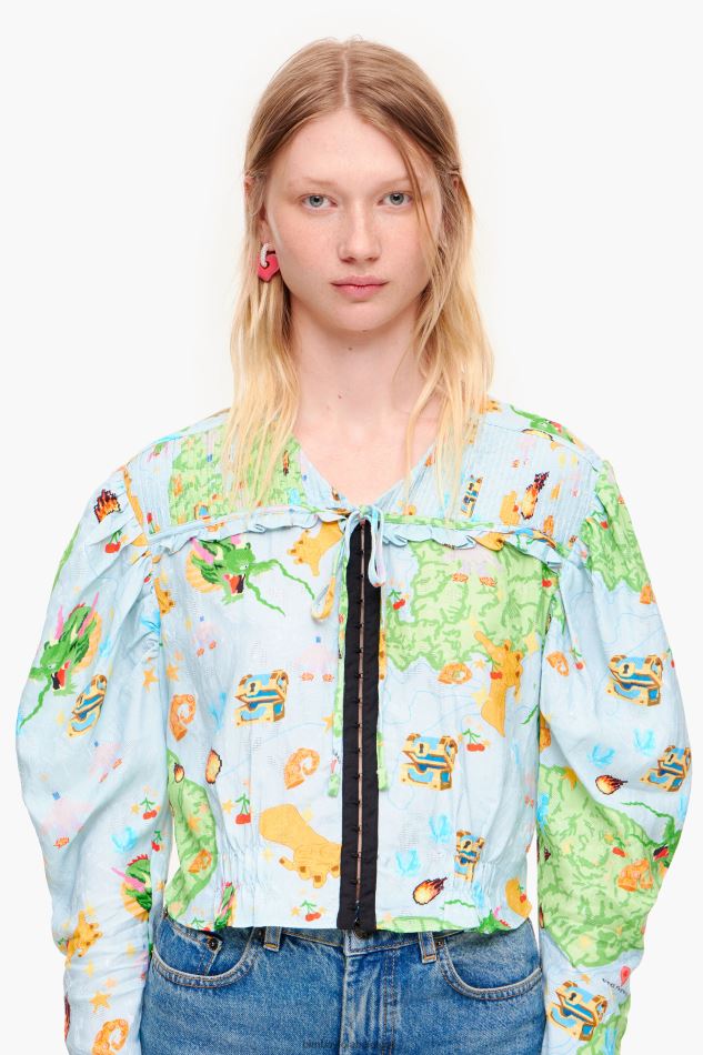 vêtements Bimba Y Lola blouse game vigo tondu HV4486344