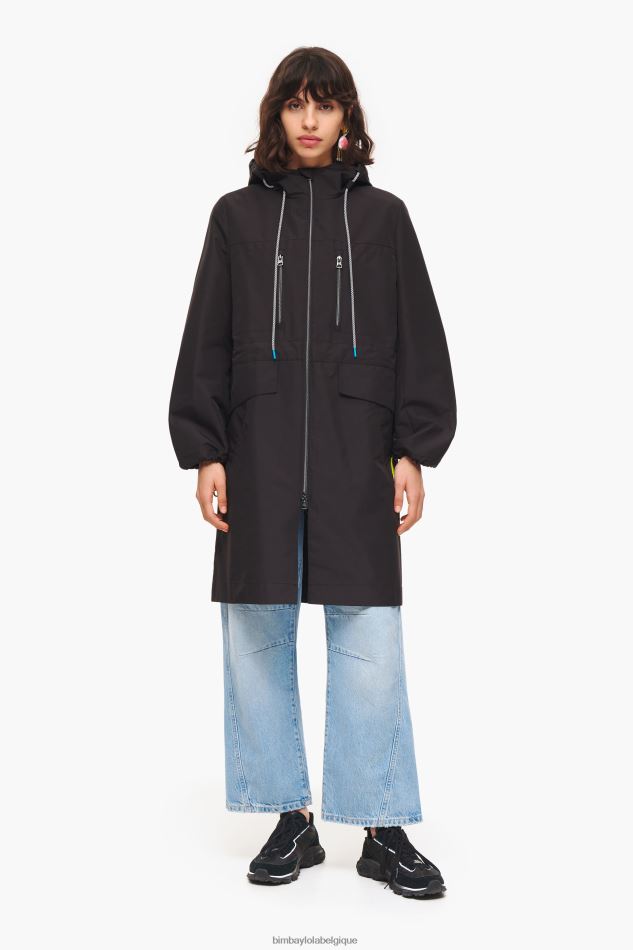 vêtements Bimba Y Lola trench en ligne noir HV4486484