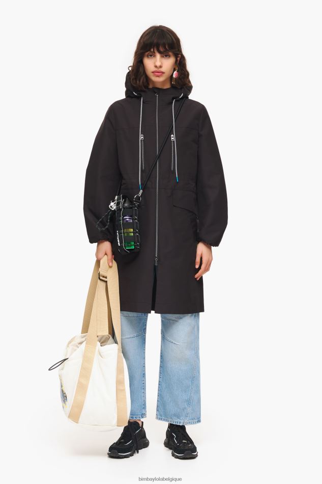 vêtements Bimba Y Lola trench en ligne noir HV4486484