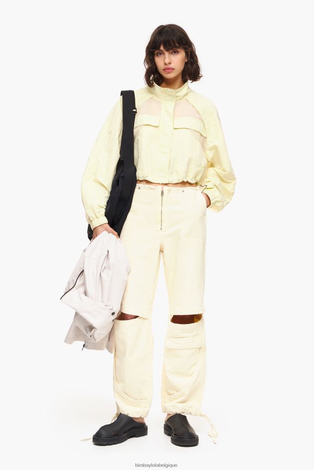 vêtements Bimba Y Lola veste courte vanille HV4486487