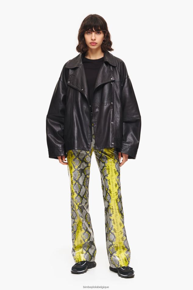 vêtements Bimba Y Lola veste de cuir noir HV4486476