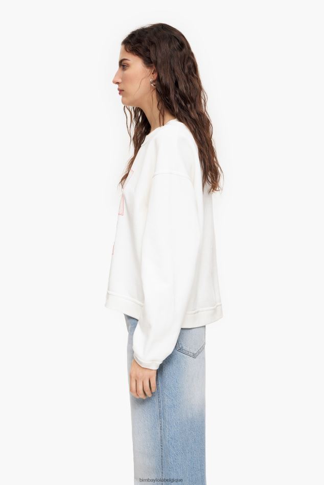 vêtements Bimba Y Lola sweat à logo blanc HV4486499