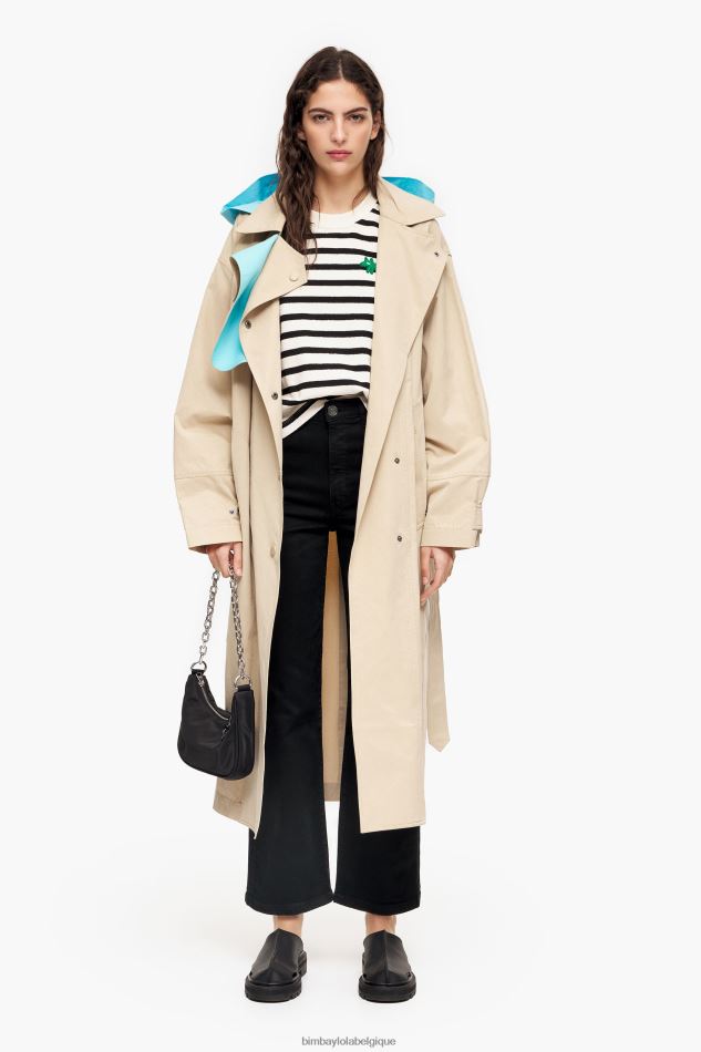 vêtements Bimba Y Lola sweat à rayures blanc HV4486498