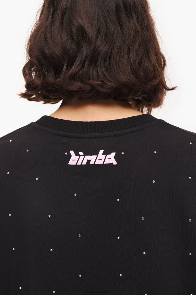 vêtements Bimba Y Lola sweat scintillant noir HV4486502