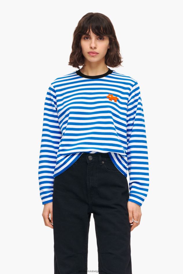 vêtements Bimba Y Lola T-shirt à rayures bleu HV4486253