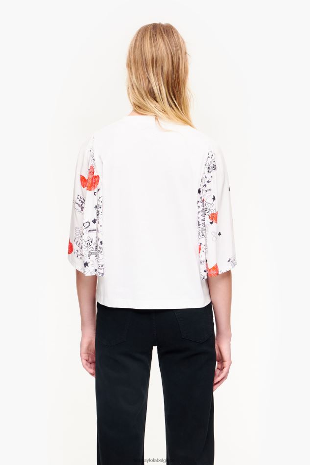 vêtements Bimba Y Lola t-shirt bimatière à imprimé cœur surnom HV4486282