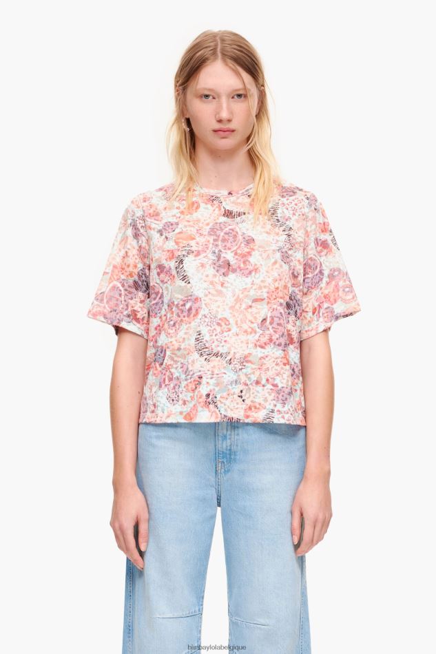 vêtements Bimba Y Lola t-shirt boxy imprimé des fruits HV4486291