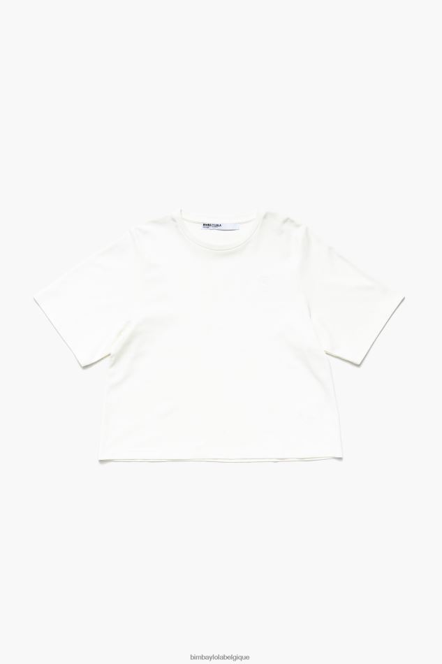 vêtements Bimba Y Lola t-shirt court ponte di roma Ivoire HV4486257