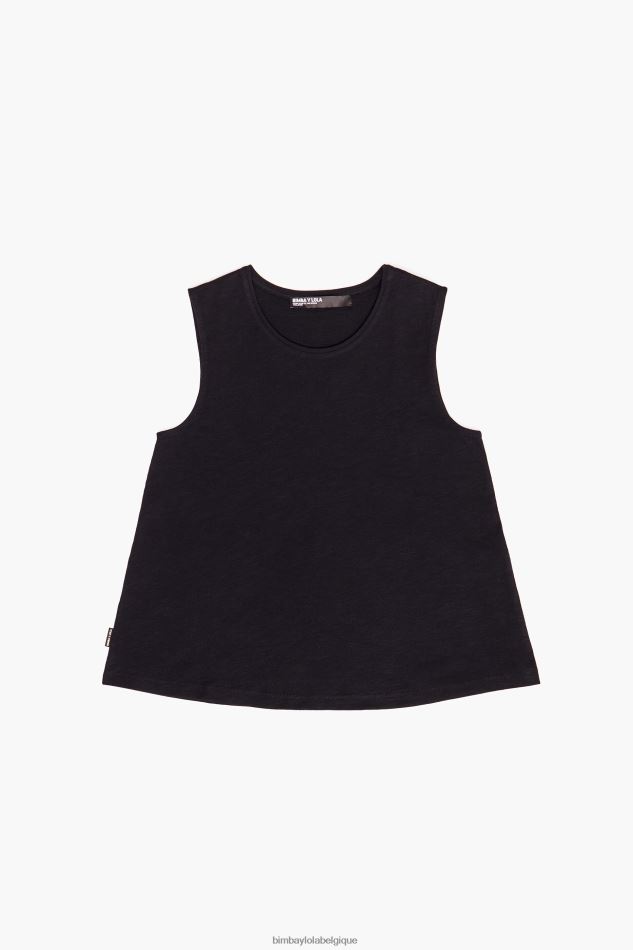 vêtements Bimba Y Lola t-shirt en cotton noir HV4486294