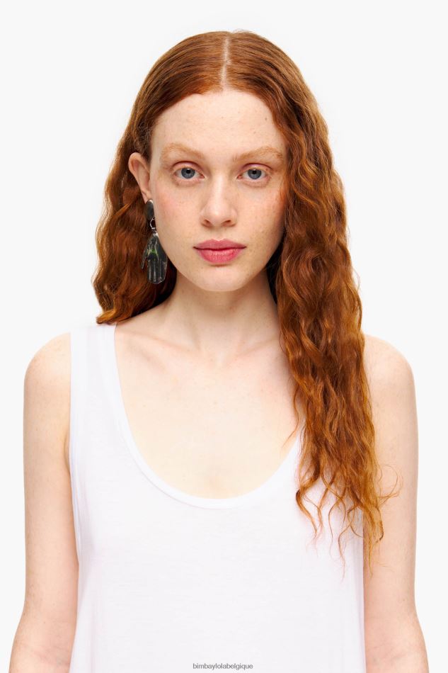 vêtements Bimba Y Lola t-shirt en ligne blanc HV4486316