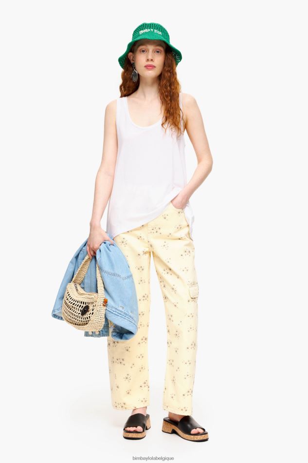 vêtements Bimba Y Lola t-shirt en ligne blanc HV4486316