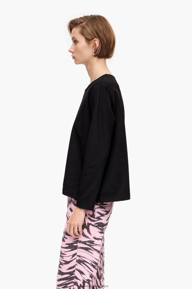 vêtements Bimba Y Lola t-shirt en tricot noir HV4486301