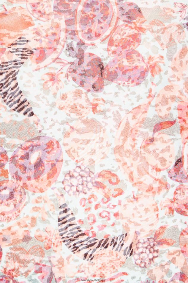 vêtements Bimba Y Lola t-shirt entièrement imprimé des fruits HV4486293