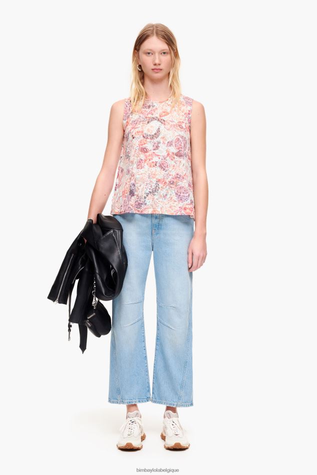 vêtements Bimba Y Lola t-shirt entièrement imprimé des fruits HV4486293