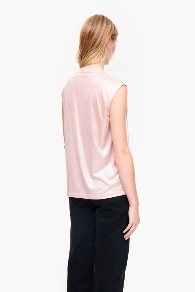 vêtements Bimba Y Lola t-shirt fluide court rose HV4486308