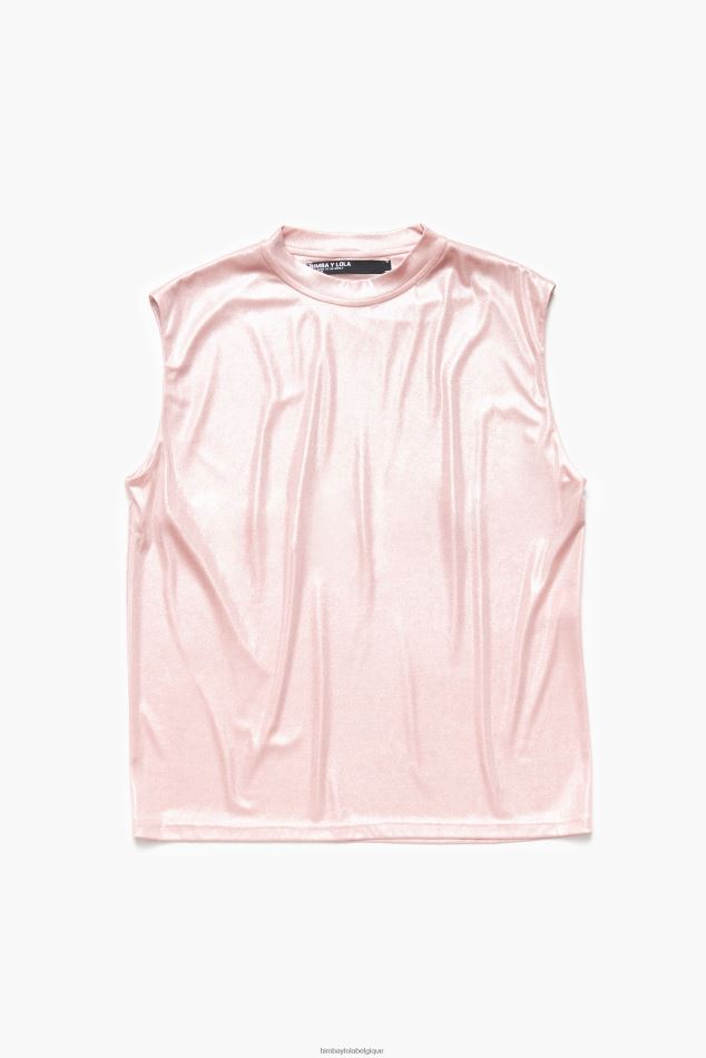 vêtements Bimba Y Lola t-shirt fluide court rose HV4486308