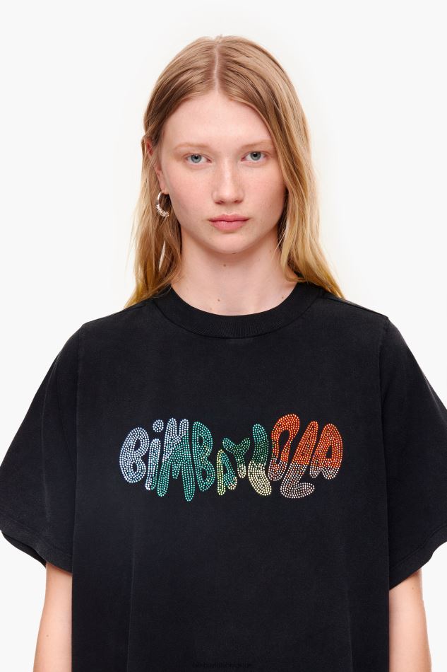 vêtements Bimba Y Lola t-shirt fluide à logo noir HV4486281