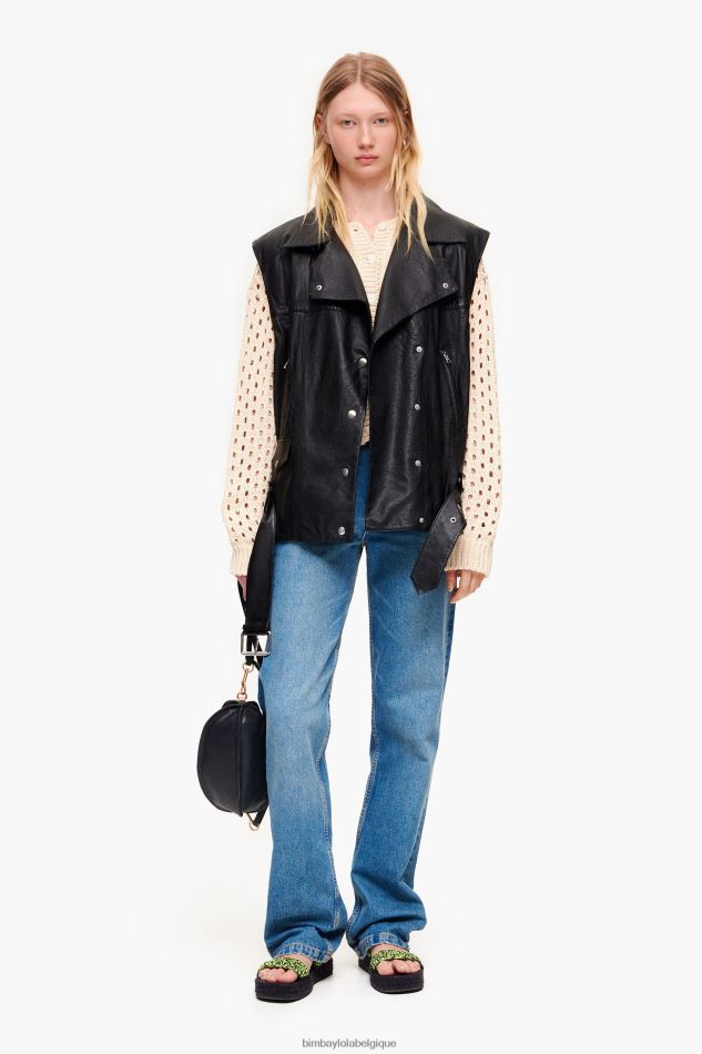 vêtements Bimba Y Lola cardigan carré noir HV4486363