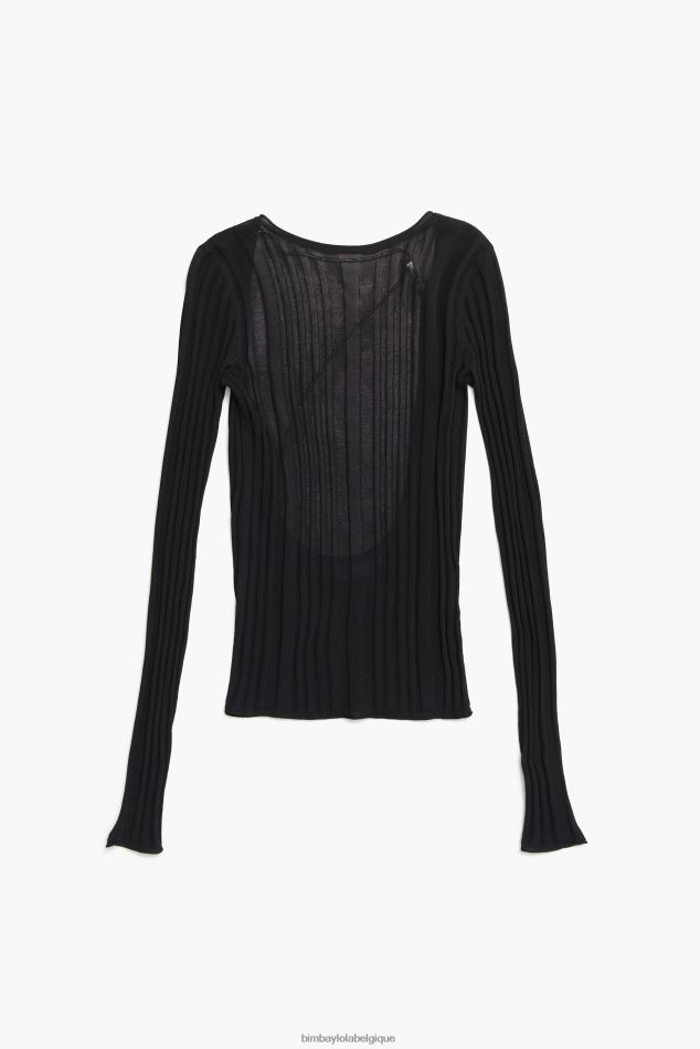 vêtements Bimba Y Lola pull ajusté noir HV4486384