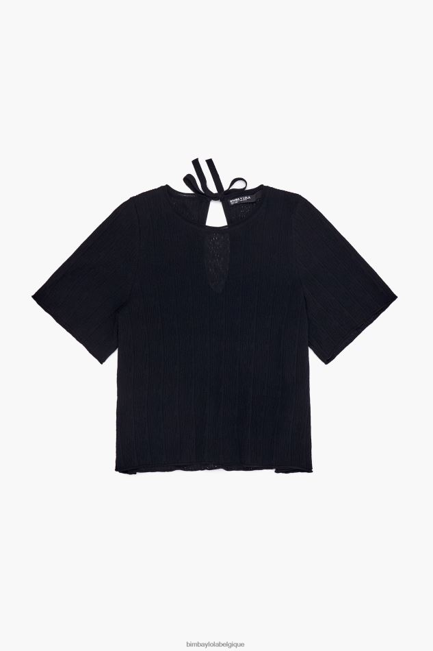 vêtements Bimba Y Lola pull en tricot noir HV4486358